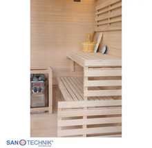 Fínska sauna HomeLuxe PANORAMA 200 x 130 x 120 cm 3,6 kW