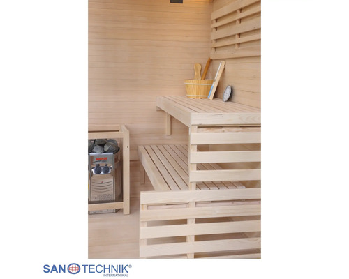 Fínska sauna HomeLuxe PANORAMA 200 x 130 x 120 cm 3,6 kW