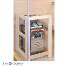 Fínska sauna HomeLuxe PANORAMA 200 x 130 x 120 cm 3,6 kW