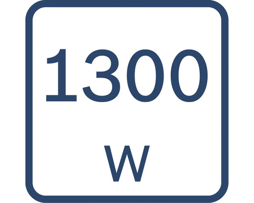 Výkon 1300 Wattov