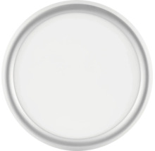 Okrúhle, ploché stropné LED svietidlo v modernom dizajne.