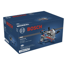 Originálne balenie kapovacej a pokosovej píly Bosch GCM 305-216 S s výkonom 1300 Wattov.