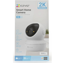 Inteligentná domáca kamera EZVIZ H6c G1 s rozlíšením 2K, 360-stupňovým otáčaním a nakláňaním, detekciou osôb a farebným nočným videním.