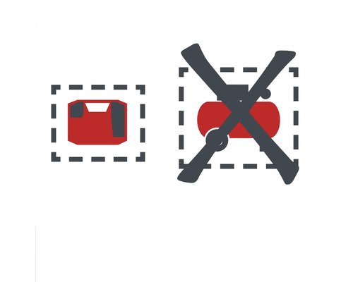 Symbol vhodný pre malé zariadenia, nevhodný pre veľké kompresory.