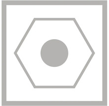Symbol pre šesťhrannú maticu