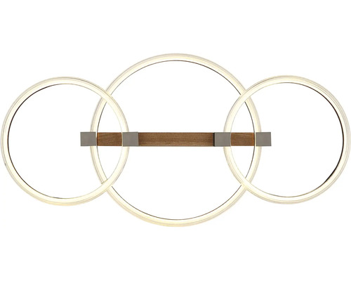 Stropné svietidlo Globo Fletcher 48050D2 40 W 3340 lm 3000 K hnedé zlaté