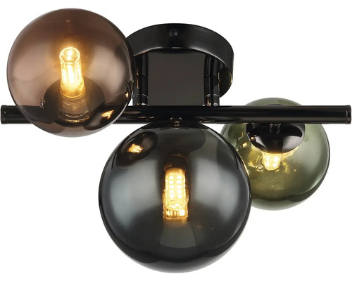Stropné svietidlo Globo Riha 56142-3W G9 3,5 W 290 lm 3000 K sivé