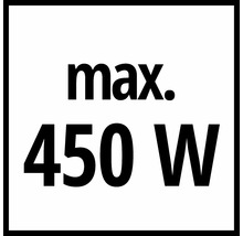 Maximálne 450 wattov
