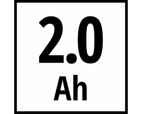 2,0 ampérhodiny