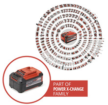 Akumulátor Einhell Power X-Change s bohatým výberom kompatibilného náradia a záhradnej techniky z akumulátorového systému.