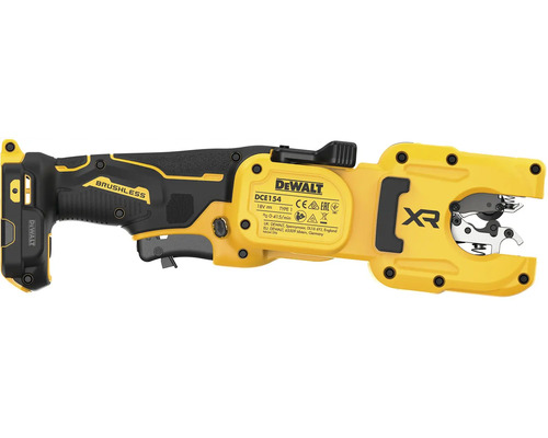 Aku rezačka medených rúrok (Ø12–35) DeWalt DCE154N-XJ, 18V XR bez akumulátora