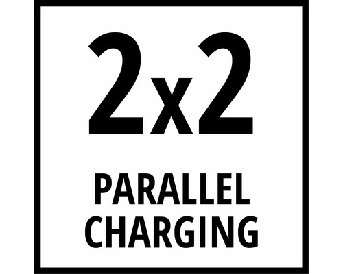 Aku nabíjačka PXC Einhell 2x2 Power X-Quattrocharger 4A, 4512102