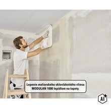 Vliesová tapeta Modulan sklovláknitá biela (Image AI modified or generated)