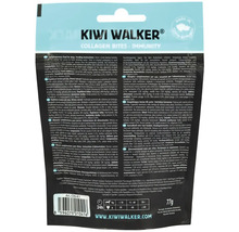 Zadná strana balenia maškŕt pre psov Kiwi Walker Collagen Bites Immunity so zložením a kŕmnym návodom.