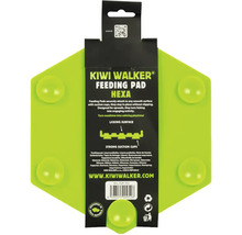 Lízacia podložka Kiwi Walker Hexa pre psov zo silikónu s prísavkami na zadnej strane.