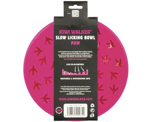 Miska pre psov Kiwi Walker Slow Licking Bowl Paw zo silikónu