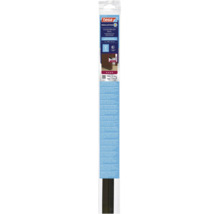 Samolepiace dverové kefové tesnenie Tesa pre hladké a mierne nerovné podlahy, 100 x 3,7 centimetrov, chráni proti prievanu, chladu a hluku.
