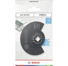 Segmentový pílový kotúč Bosch Starlock ACZ 85 MT4 pre multifunkčné náradie na rezanie minerálnych materiálov a obkladov