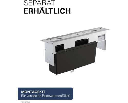 Montážna súprava pre podomietkovú vaňovú batériu na inštaláciu v kúpeľniach.