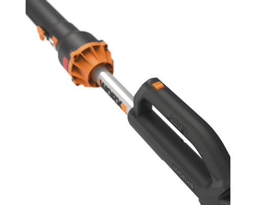 Nástavec Worx Power Share pre akumulátorové záhradné náradie s rukoväťou a predlžovacou tyčou