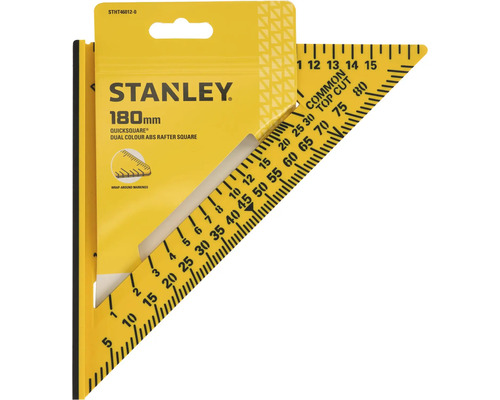 Tesársky uholník Stanley QuickSquare 180 milimetrov s obalom