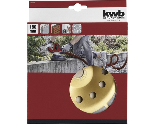 KWB Germany GmbH Brúsny hrniec, 180 mm