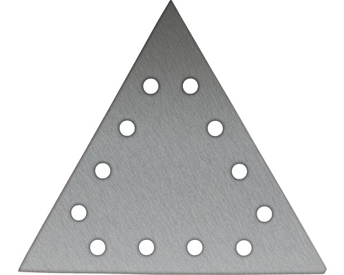 Trojuholníková brúsna doska s otvormi