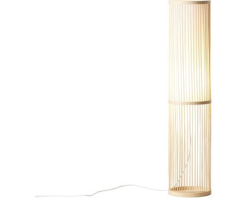 Stojacia lampa z bambusu pre vnútorné použitie