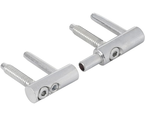 Dva závesy dverí so závitom