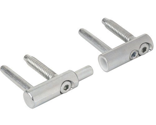 Dvojdielny dverný záves na skrutkovanie