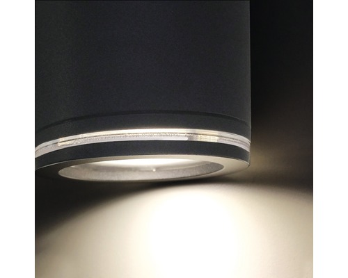 Valcové vonkajšie nástenné svietidlo