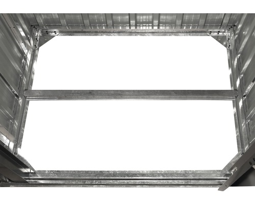 Kovová rámová konštrukcia pre záhradný domček