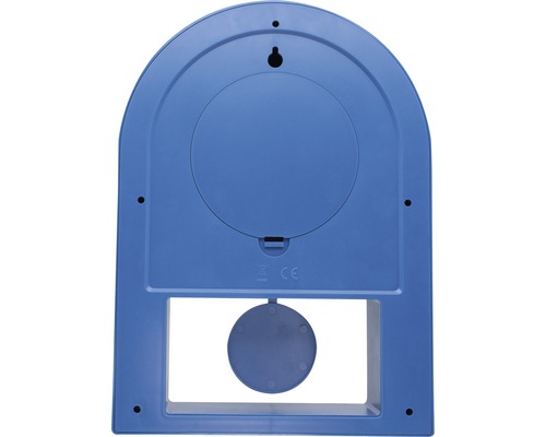 Zadná strana kyvadlových hodín na montáž na stenu