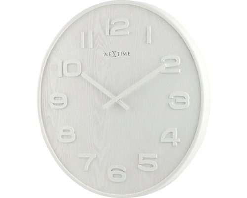Nástenné hodiny Nextime s vyvýšenými číslicami