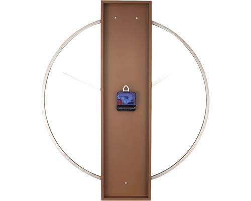 Zadná strana nástenných hodín s kruhovým dizajnom