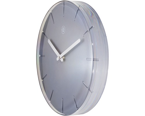 Nástenné hodiny s ciferníkom a ukazovateľom času