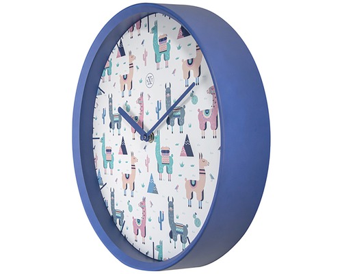 Nástenné hodiny so vzorom lamy