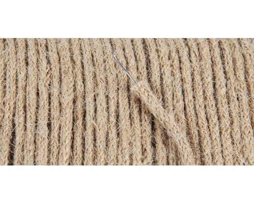 Detail jutového lana na cievke