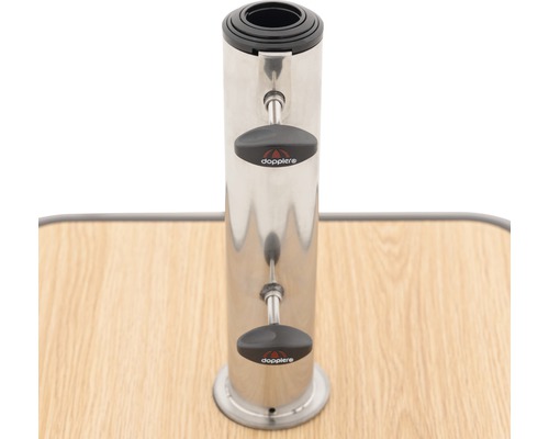 Nerezový stojan na slnečníky Doppler