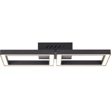LED stropné svietidlo Brilliant Quon 23 W 2300 lm 3000 K čierne