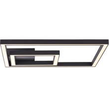LED stropné svietidlo Brilliant Quon 23 W 2300 lm 3000 K čierne