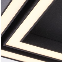LED stropné svietidlo Brilliant Quon 23 W 2300 lm 3000 K čierne