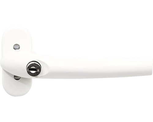 Okno kľučka so zámkom