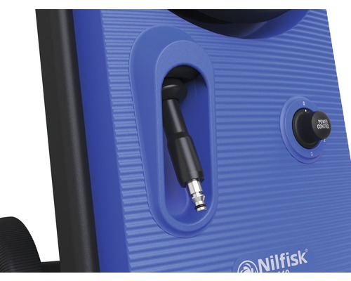 Vysokotlakový čistič Nilfisk s prípojkou hadice a regulátorom výkonu