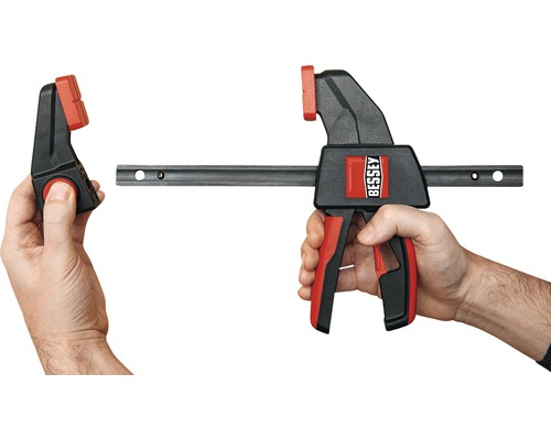 Jednoručná svorka BESSEY v prevádzke