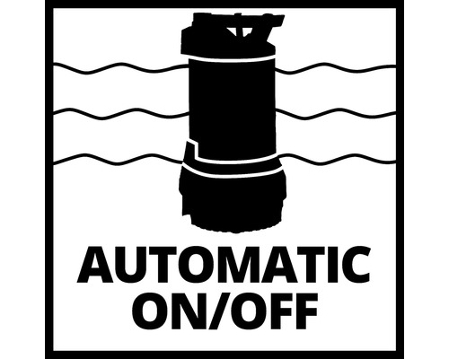 Symbol pre automatickú funkciu zapnutia a vypnutia čerpadla