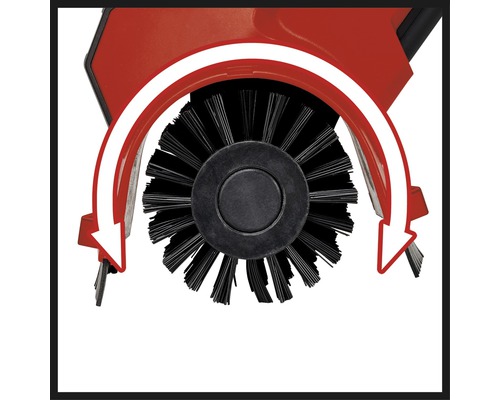 Zametač so šípkou ukazujúcou smer otáčania