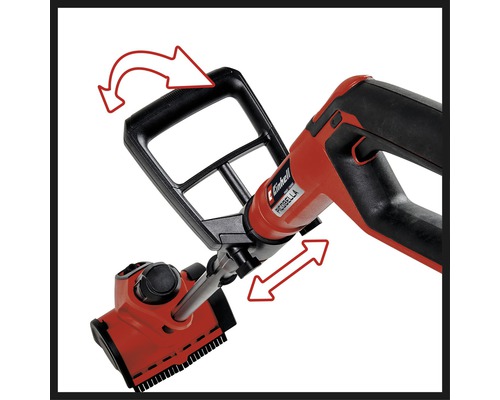 Einhell PICOBELLA kefka na škáry s nastaviteľnou rukoväťou a kefovou hlavou