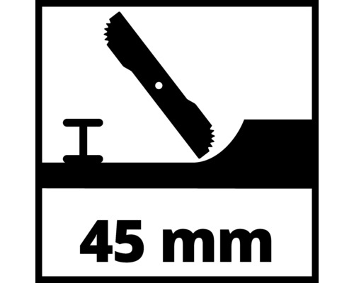 Dierovacia píla pre hĺbku 45 mm