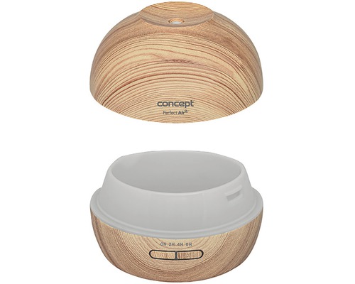 Aróma difuzér s dreveným vzhľadom